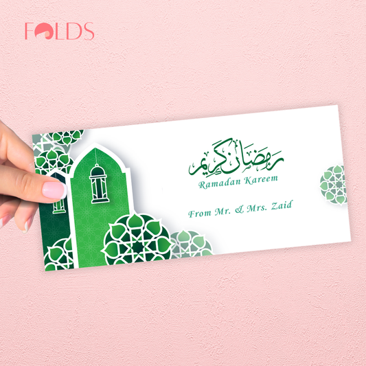 Mint Mandala Envelope