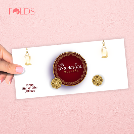 Maroon Majestic Envelope