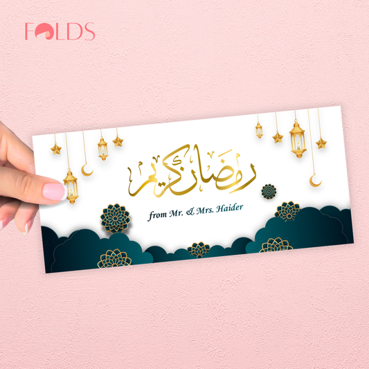 Teal Twilight Envelope