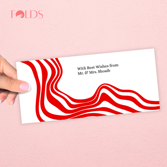 Ruby Ripples Envelope