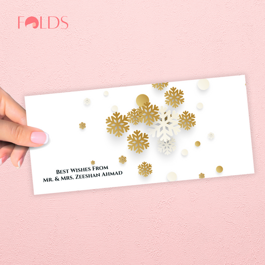 Crystal Flake Envelope