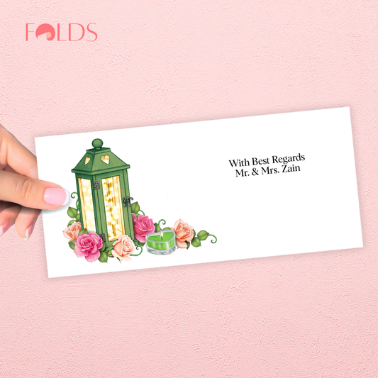 Lantern Bloom Envelope