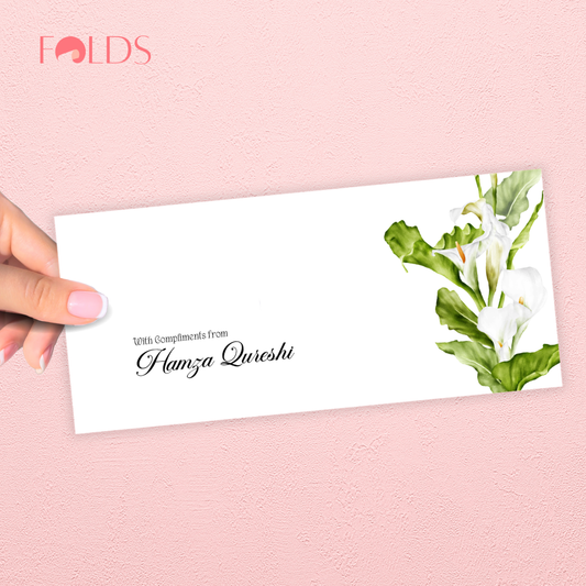 Delicate Petal Envelope