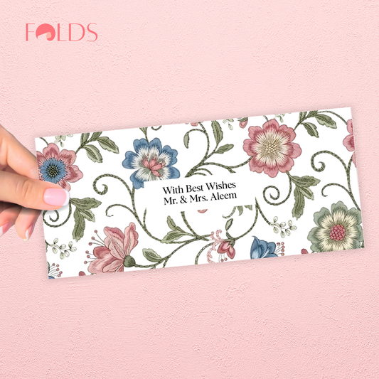 Bold Flora Envelope