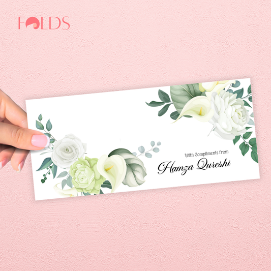 Golden Bloom Envelope