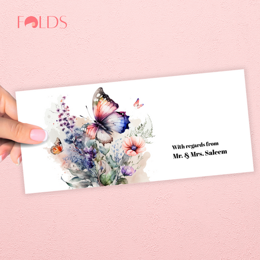 Butterfly Garden Envelope