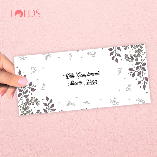 Grey Berries Envelope