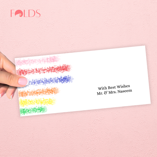 Artistic Streaks Envelope