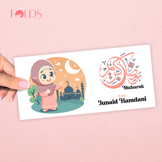 Peach Prayer Envelope