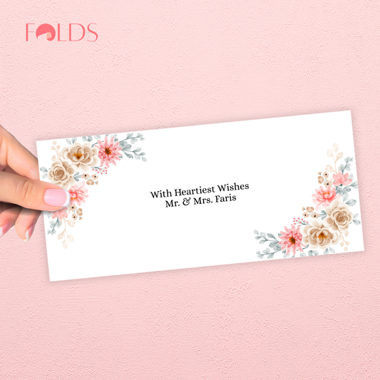 Pastel Posy Envelope