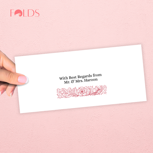 Blush Bud Envelope