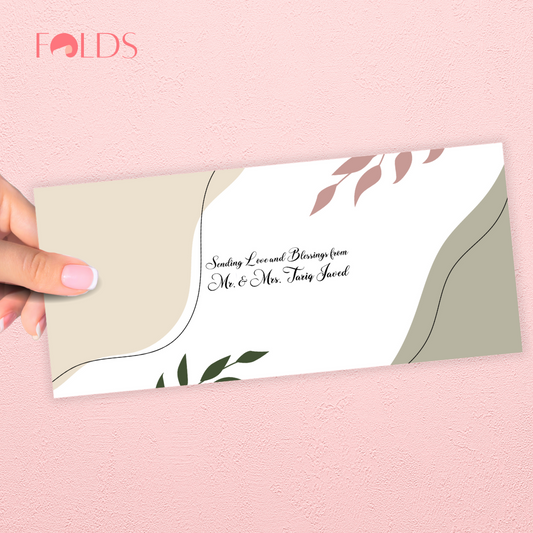 Earthy Abstract Envelope