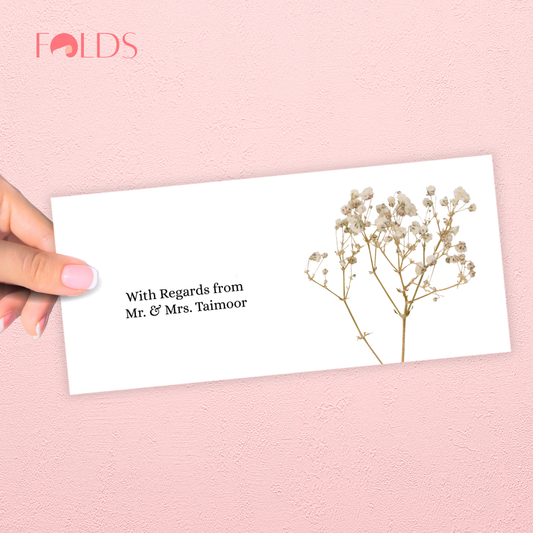 Baby Breath Envelope