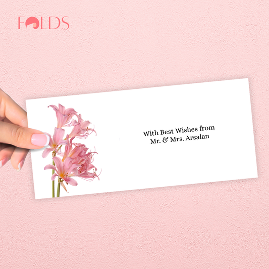 Rose Petal Envelope