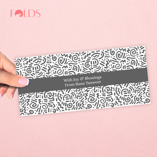 Ink Maze Envelope