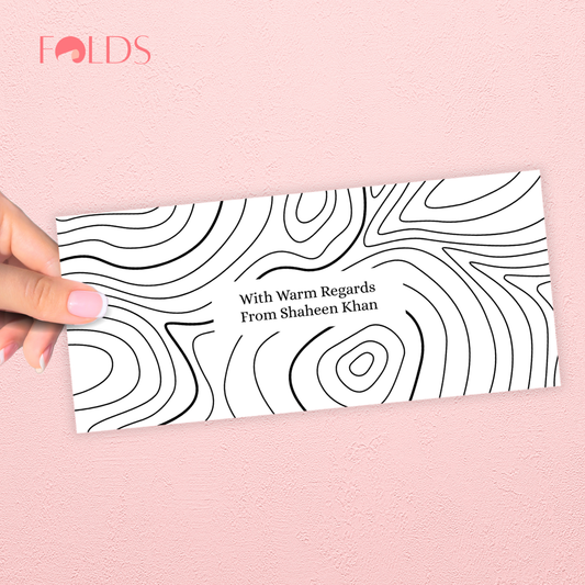Graphic Tides Envelope