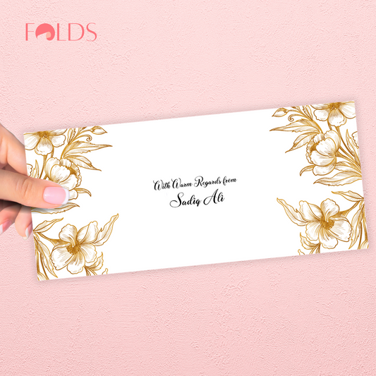 Vintage Etch Envelope