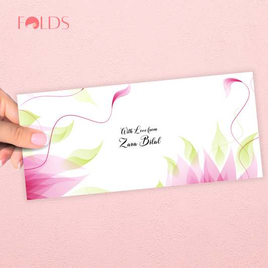 Blushing Leaves Envelope