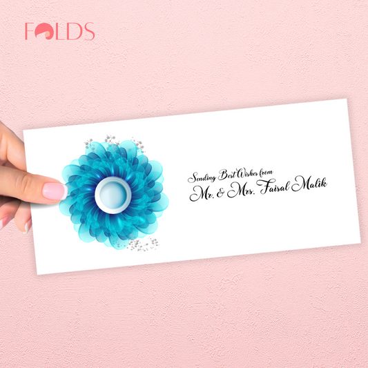 Glacier Flower Envelope