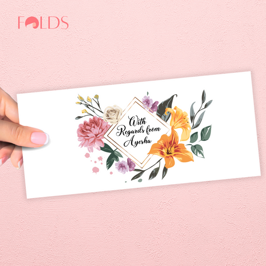 Flower Dazzle Envelope