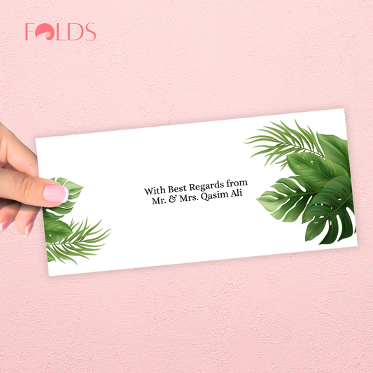 Safari Leaf Envelope