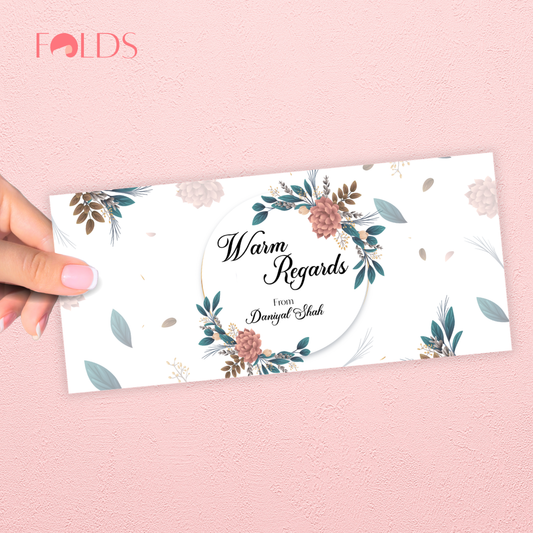 Autumn Wreath Envelope