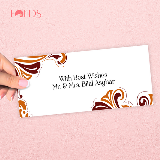 Autumn Swirls Envelope