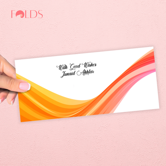 Fiery Swirl Envelope