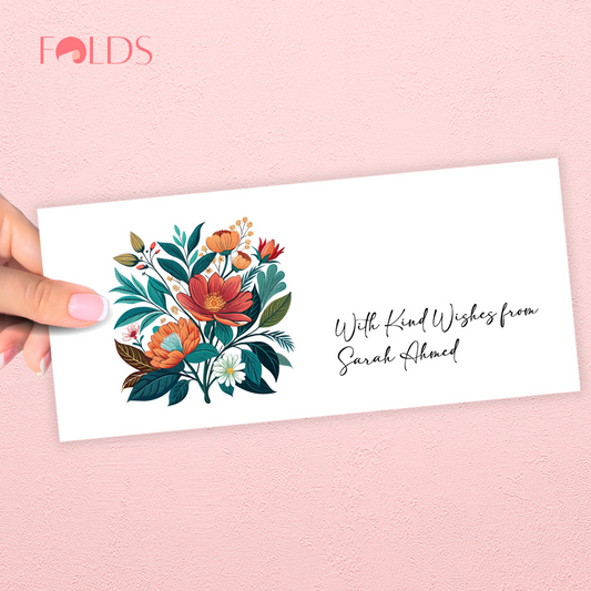 Petal Glow Envelope