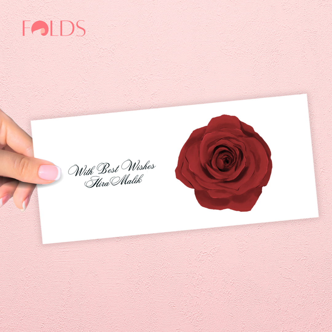 Velvet Rose Envelope – The Folds