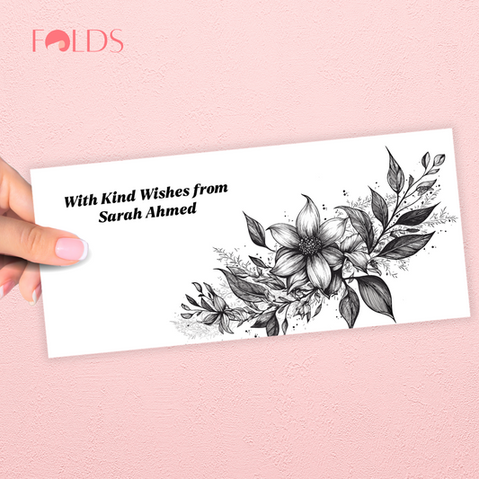 Dark Blossom Envelope