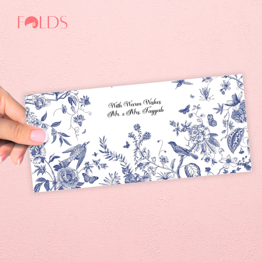 Vintage Flora Envelope