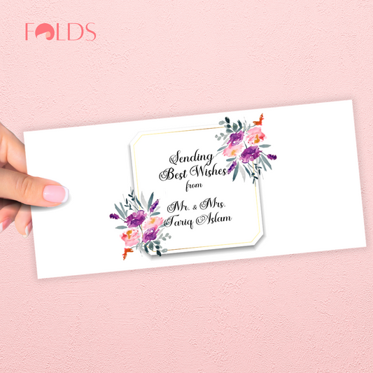 Floral Frame Envelope