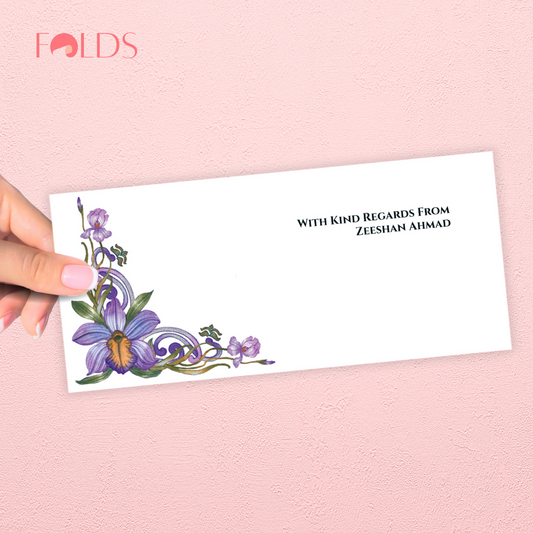 Grape Bloom Envelope