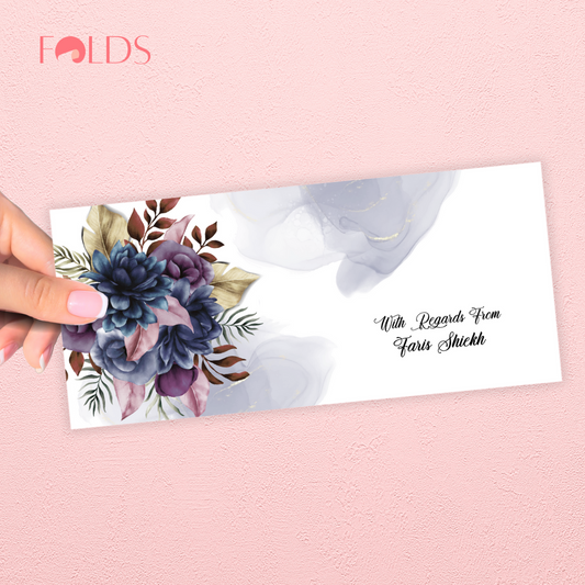 Delicate Botanics Envelope