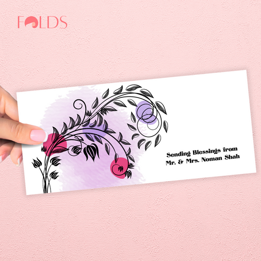 Delicate Bloom Envelope