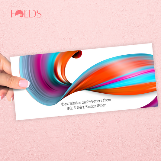 Color Swirl Envelope