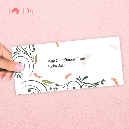 Butterfly Trails Envelope