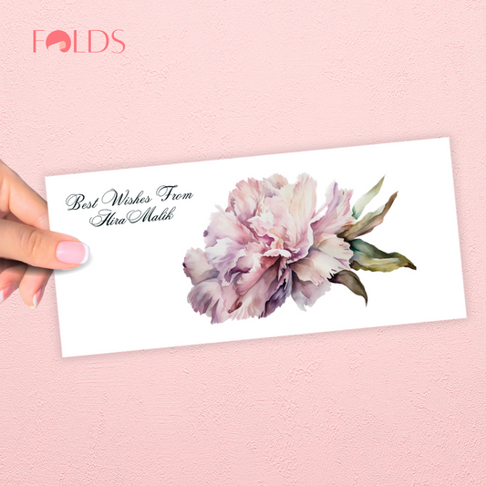 Peony Blush Envelope
