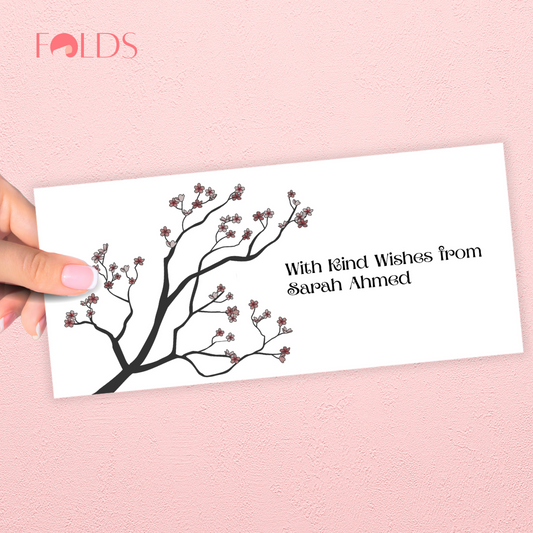 Rustic Bloom Envelope