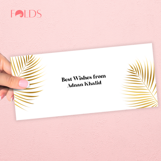 Golden Tropics Envelope