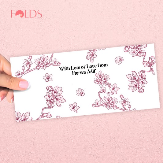 Rosewood Bloom Envelope