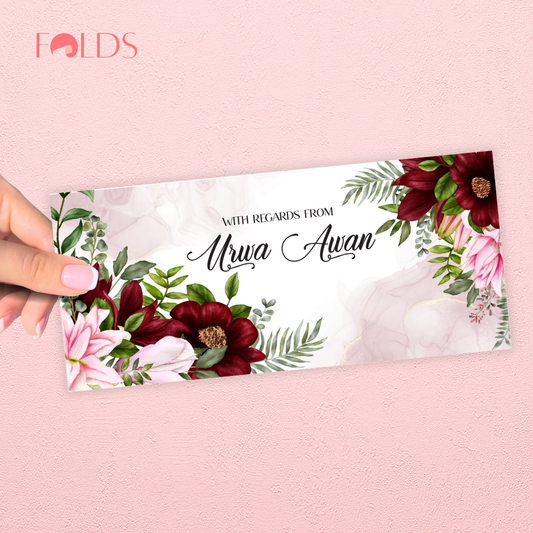 Deep Petals Envelope