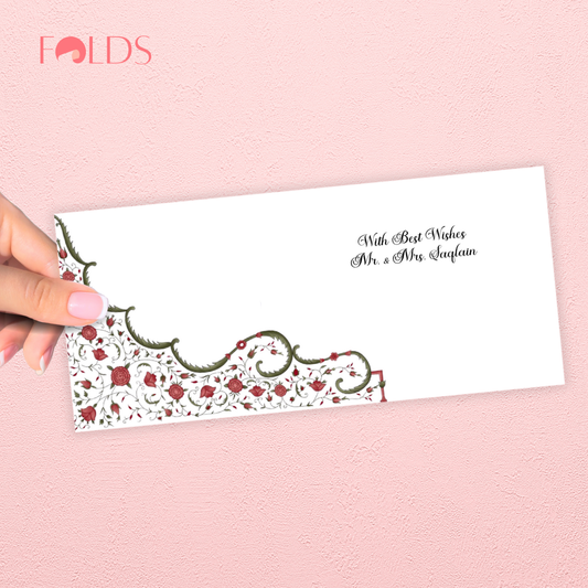 Floral Border Envelope