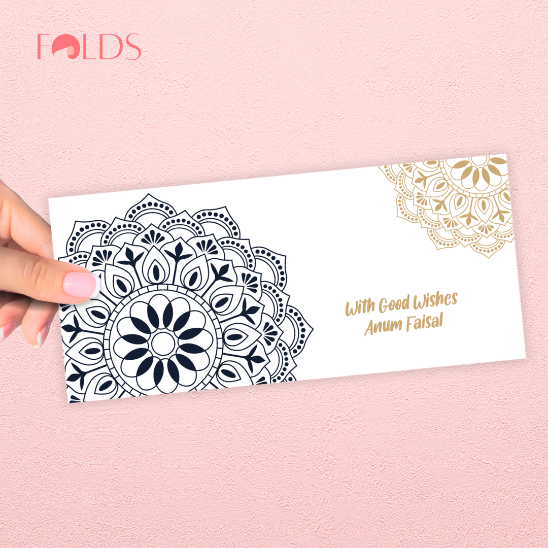 Modern Mandala Envelope – The Folds