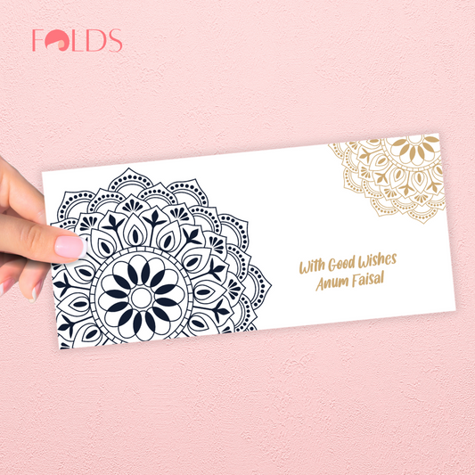 Modern Mandala Envelope