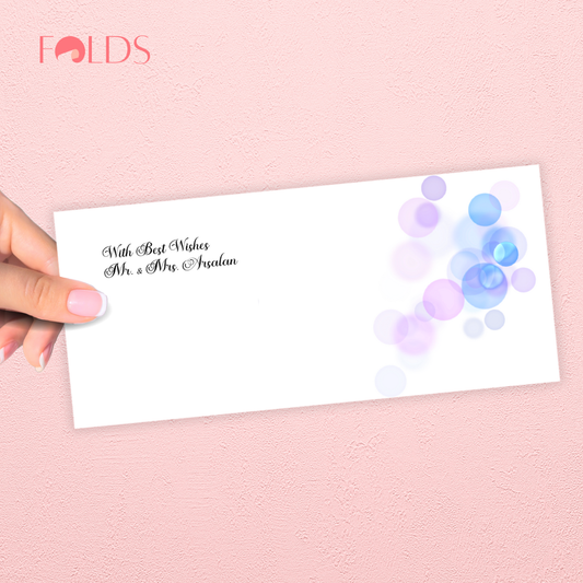Bubble Blur Envelope