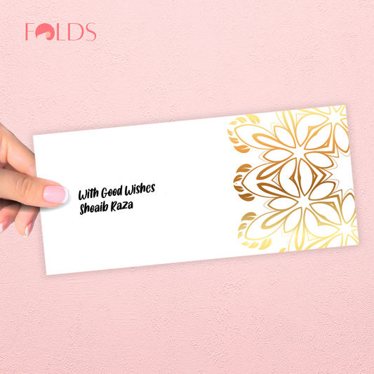 Whispering Gold Envelope