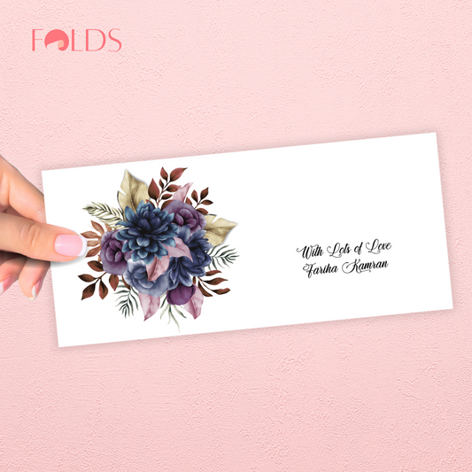 Midnight Blooms Envelope