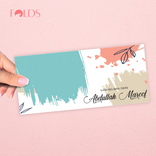 Color Splash Envelope